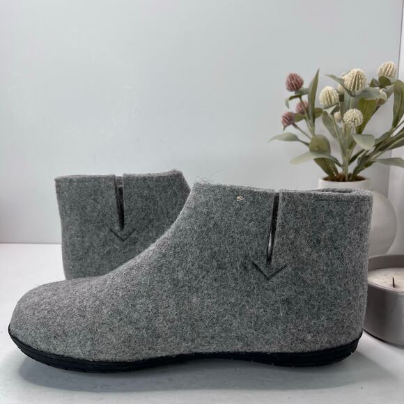 Glerups Natural Wool Boot with Rubber Sole Dark Gray Men 13/EU47 Light wear - Picture 7 of 9